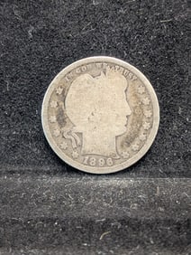 1896 Barber Quarter