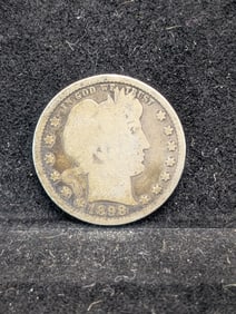 1898 Barber Quarter