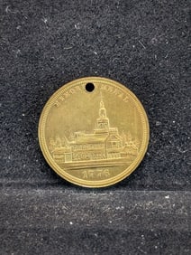 1876 PHILA International Exposition Memorial Medal - UNC