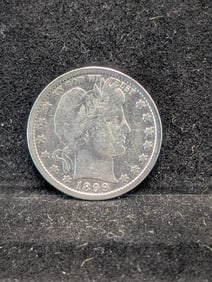 1899 -O Barber Quarter