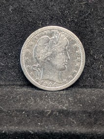 1904 Barber Quarter