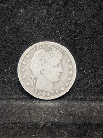 1904-O Barber Quarter