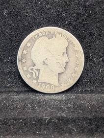 1906-O Barber Quarter