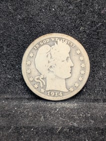 1914-S Barber Quarter