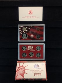1999-S United States Mint Silver Proof Set