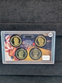2010 S Government Plastic no box United States Mint Proof Presidential One Dollar Coin Sets