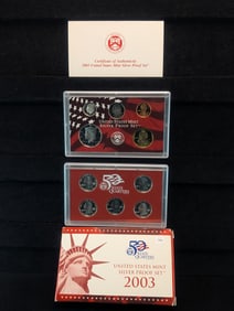 2003-S United States Mint Silver Proof Set