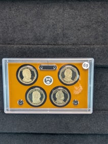 2012-S Presidential One Dollar Proof Coin Set Government Plastic No Box