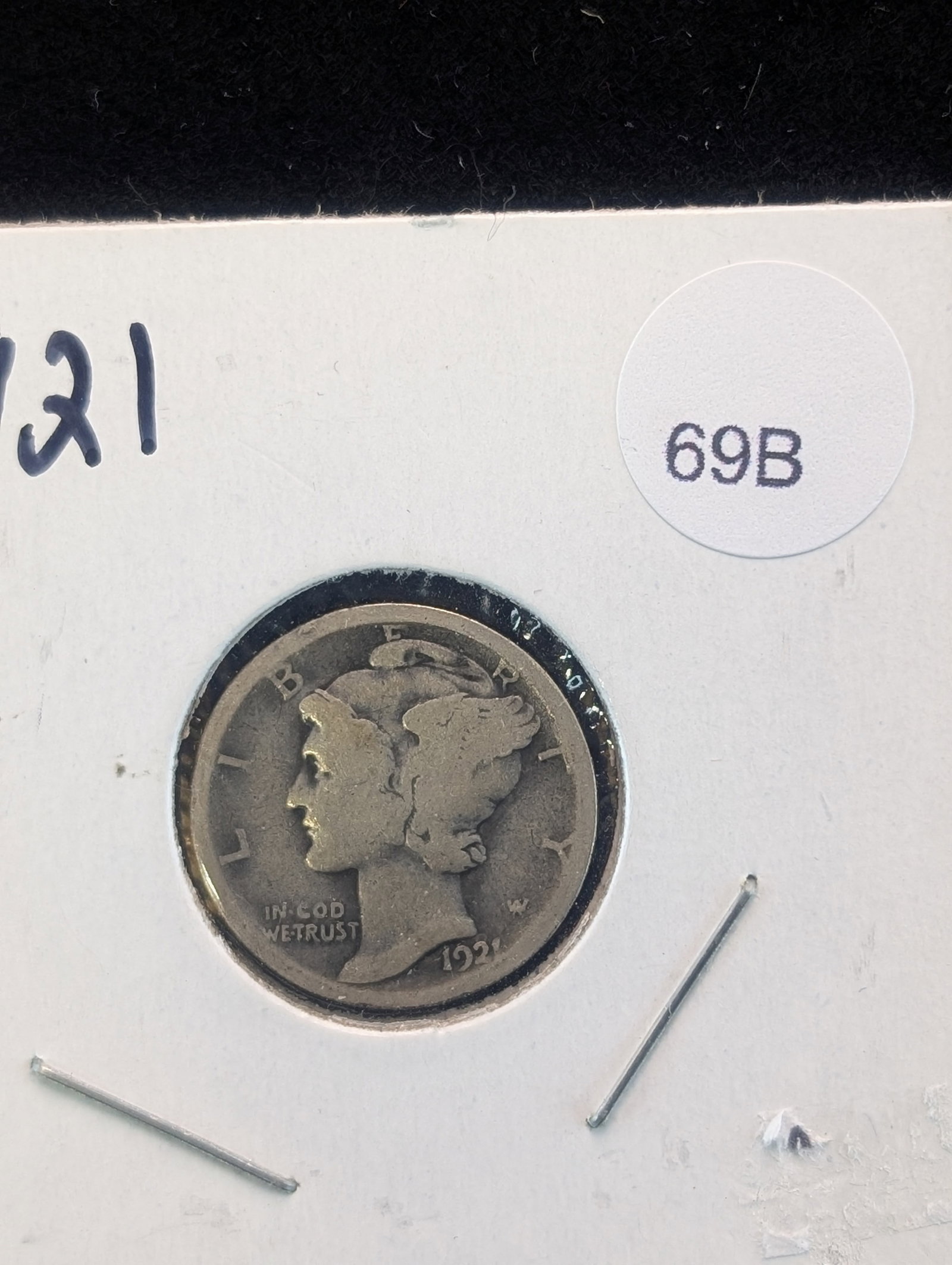 1921 Mercury Dimes (1 of 2)