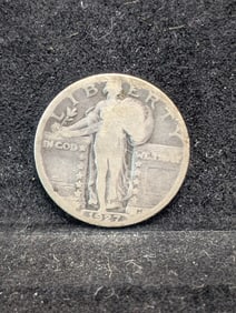 1927-S KEY DATE Standing Liberty Quarter