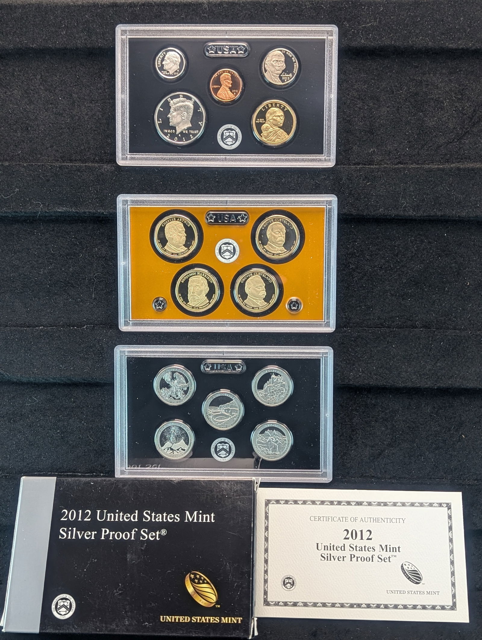 2012-S United States Mint Silver Proof Set (1 of 4)