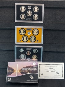2013-S United States Mint Silver Proof Set