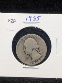 1935 Washington Quarter, 90% Silver