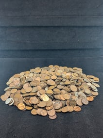 1000 Wheat Pennies Various dates and Mint Marks