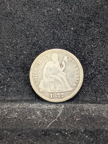 1877 Seated Liberty Dime