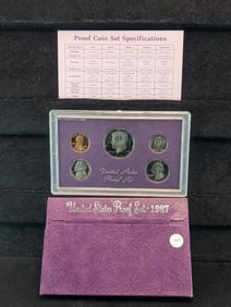 1987-S U.S. Proof Set