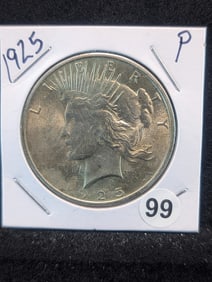 1925 P Silver Peace Dollar NICE COIN
