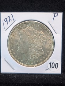 1921 P Morgan Silver Dollar Very Nice Coin