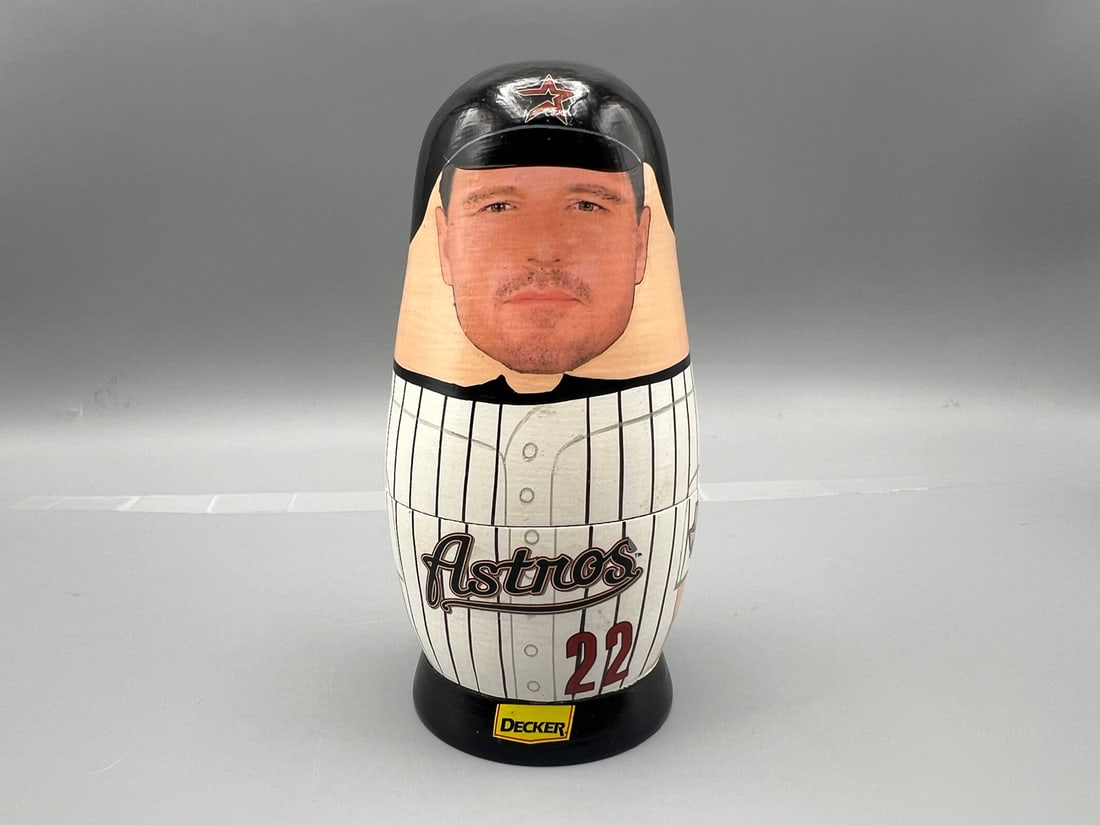 2004 Decker All Star Roger Clemens Houston Astros Nesting Doll: 2004 Decker All Star Roger Clemens Houston Astros Nesting Doll