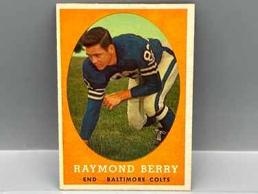 1958 Topps Raymond Berry #120