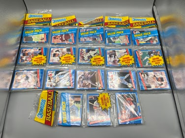 Lot of (6) 1991 Donruss Baseball Unopened Rack Packs