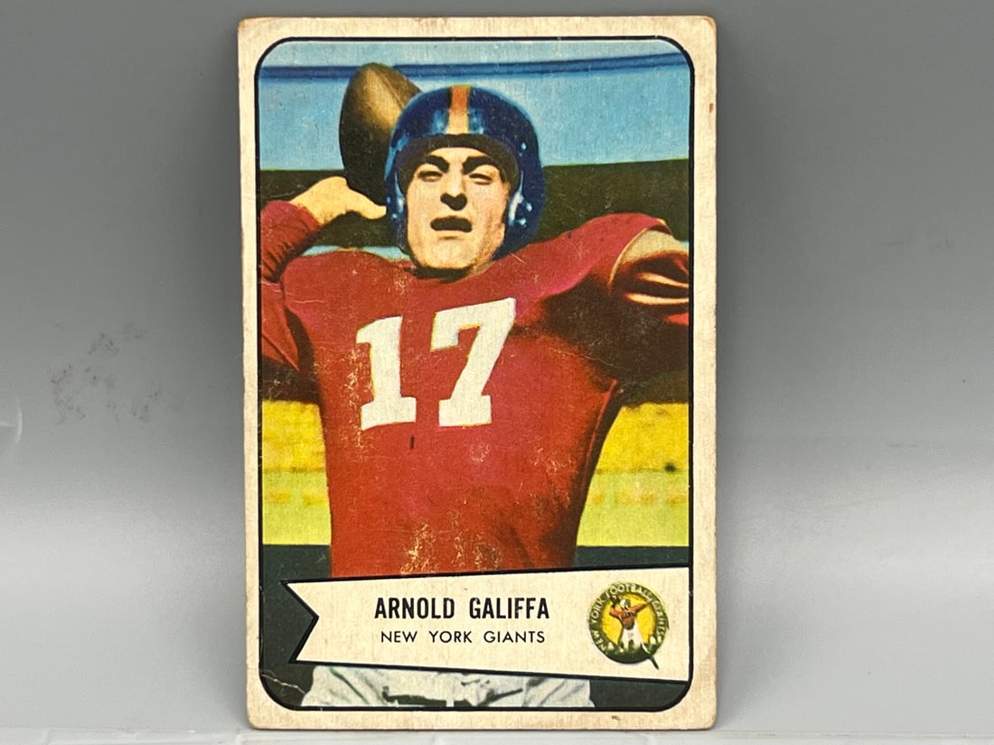1954 Bowman Arnold Galiffa RC #122: 1954 Bowman Arnold Galiffa RC #122