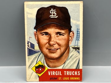 1953 Topps Virgil Trucks #96