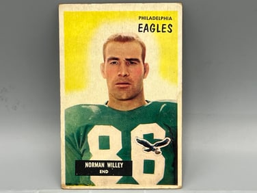 1955 Bowman Norman Willey RC #138