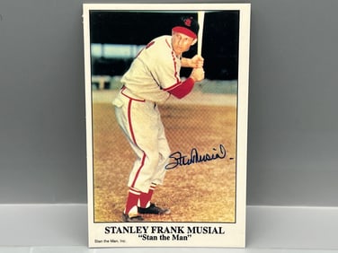 Stan The Man Inc. Stan Musial Oversized Baseball Card