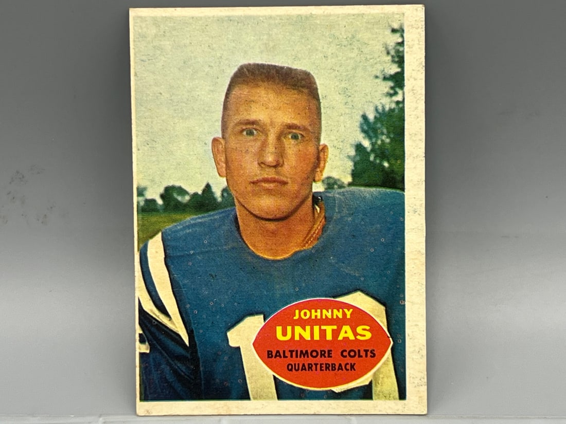 1960 Topps Johnny Unitas #1 (1 of 2)