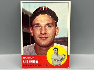 1963 Topps Harmon Killebrew #500