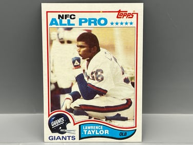 1982 Topps Lawrence Taylor RC #434