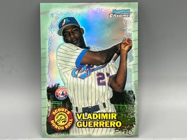 1997 Bowman Chrome Vladimir Guerrero Scouts Honor Roll Refractor #SHR3