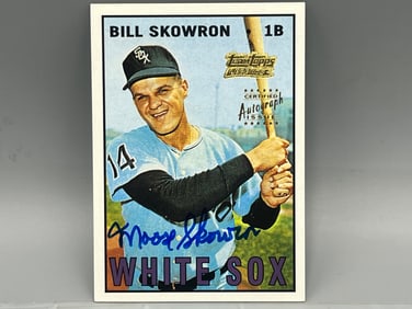 2001 Topps Team Topps Legends Bill Skowron On Card Auto