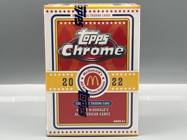 2022 Topps Chrome McDonald's All American Games Basketball Sealed Blaster Box