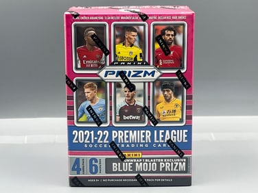 2021-22 Panini Prizm Premier League Soccer Sealed Blaster Box