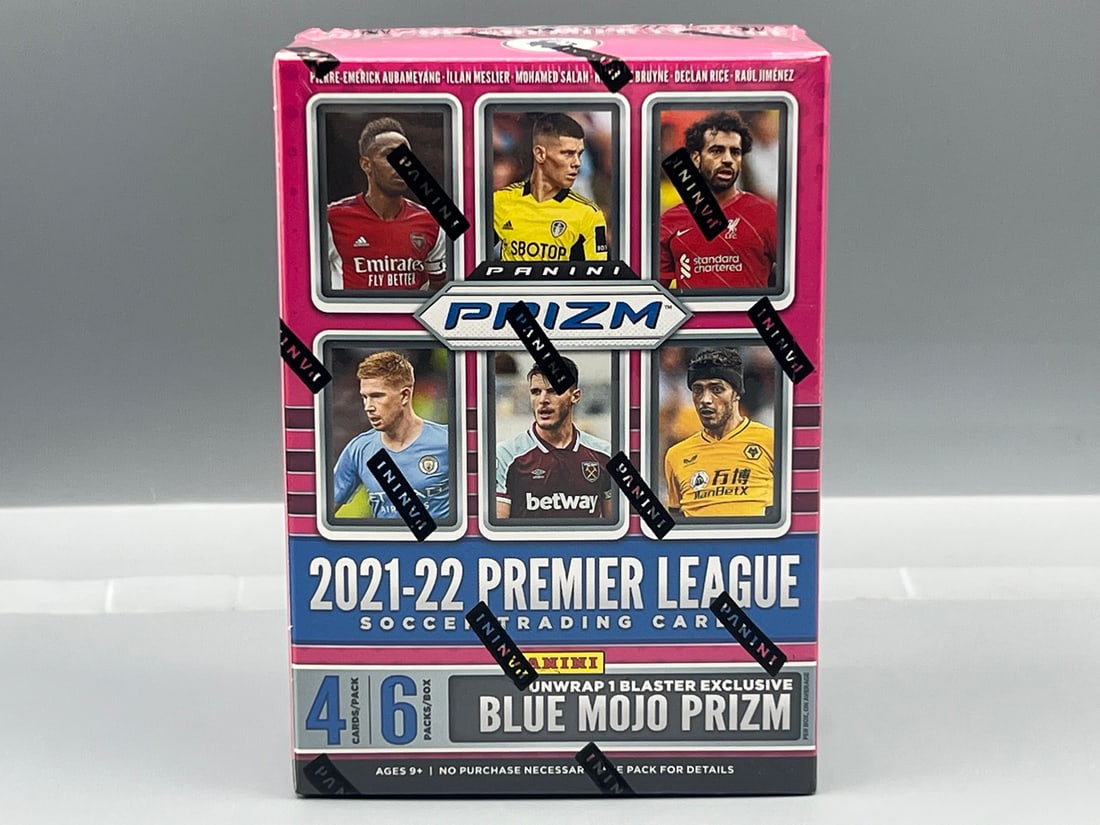 2021-22 Panini Prizm Premier League Soccer Sealed Blaster Box (1 of 3)