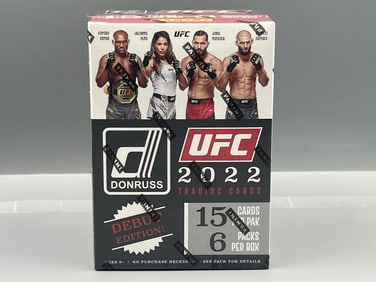 2022 Panini Donruss UFC Debut Edition Sealed Blaster Box