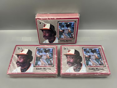 Lot of 3 - 1983 Baseball Action All Stars Complete Sets