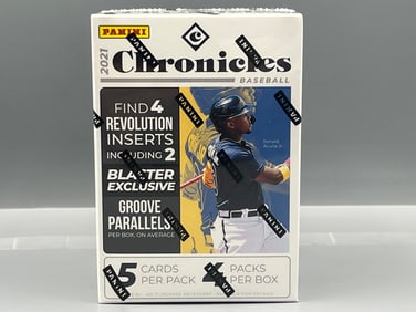 2021 Panini Chronicles Baseball Sealed Blaster Box