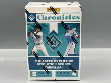 2022 Panini Chronicles Baseball Sealed Blaster Box