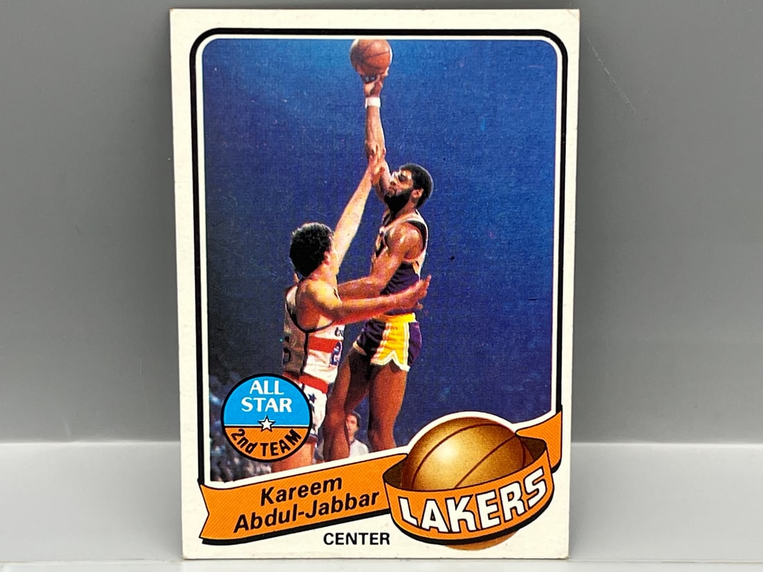 1979-80 Topps Kareem Abdul Jabbar All Star #10: 1979-80 Topps Kareem Abdul Jabbar All Star #10