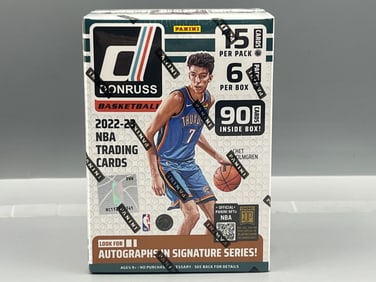 2022-23 Panini Donruss Basketball Sealed Blaster Box