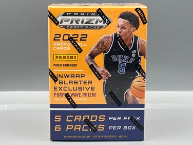 2022 Panini Prizm Draft Picks Basketball Sealed Blaster Box