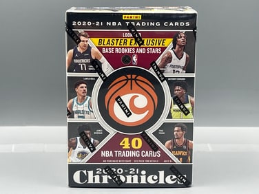 2020-21 Panini Chronicles Basketball Sealed Blaster Box