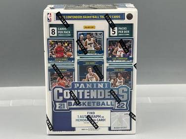 2021-22 Panini Contenders Basketball Sealed Blaster Box