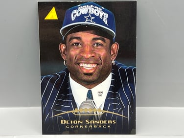 1995 Pinnacle Deion Sanders #251 - Dallas Cowboys