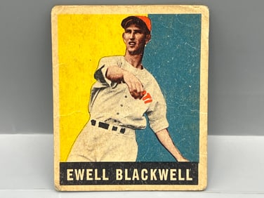 1948-49 Leaf Ewell Blackwell RC #39