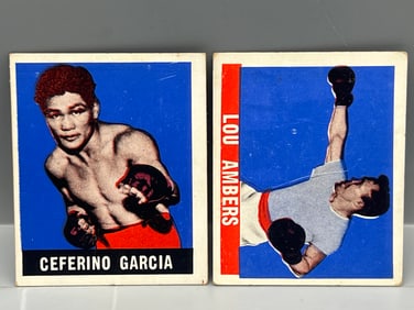 1948-49 Leaf Ceferino Garcia #80 & Lou Ambers #88