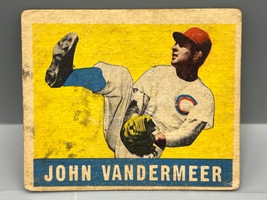 1948-49 Leaf Johnny Vander Meer #53